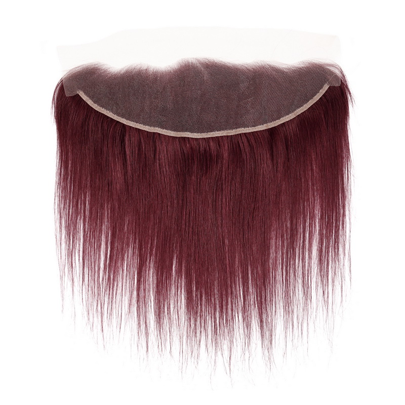 Stema #99J Straight 13x4 Transparent Lace Frontal Virgin Hair